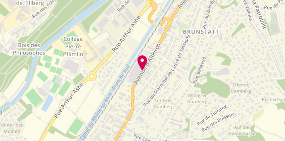 Plan de BPALC, 320 Avenue Altkirch, 68350 Brunstatt-Didenheim