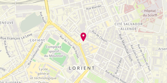 Plan de C.C.M Lorient Porte des Indes, Place de la Liberation, 56100 Lorient