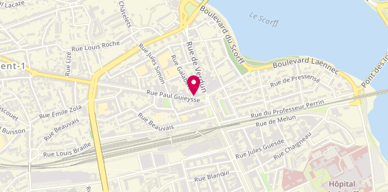 Plan de Agence Lorient Kerentrech, 9 Rue Paul Guieysse, 56100 Lorient