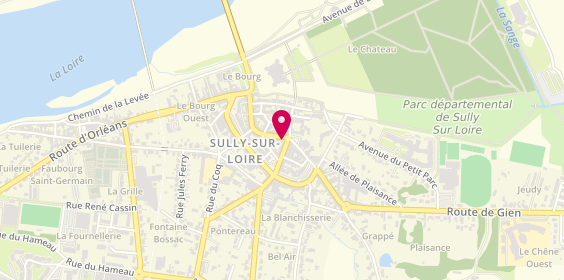 Plan de Agence Sully, 2 Rue Prte de Sologne, 45600 Sully-sur-Loire