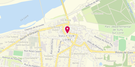 Plan de Sg, 1 Rue des Écoles, 45600 Sully-sur-Loire