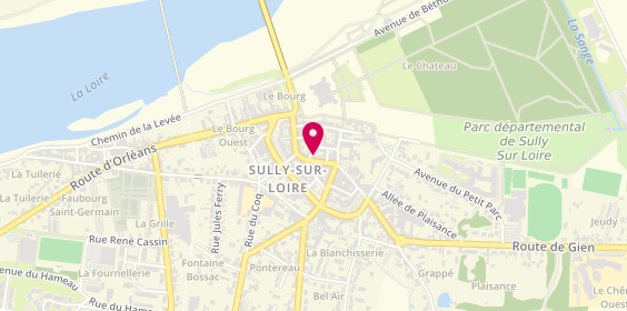 Plan de LCL Banque et assurance, 27 Rue du Grand Sully, 45600 Sully-sur-Loire
