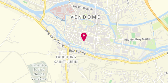Plan de CIC, 1 Rue Guesnault, 41100 Vendôme