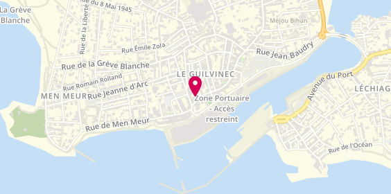 Plan de Crédit Mutuel de Bretagne LE GUILVINEC-PENMARC'H, 72 Bis Qrt de la Marine, 29730 Guilvinec