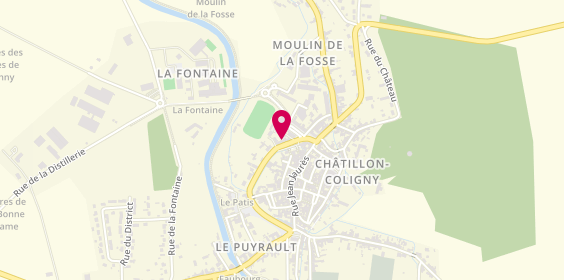 Plan de Sg, 6 Boulevard de la République, 45230 Châtillon-Coligny