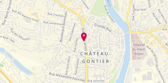 Plan de Crédit Mutuel, 38 avenue Carnot, 53200 Château-Gontier-sur-Mayenne