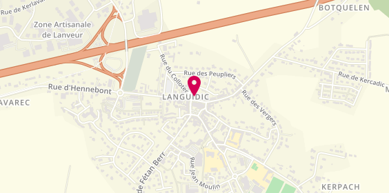 Plan de Agence Languidic, 3 place General de Gaulle, 56440 Languidic