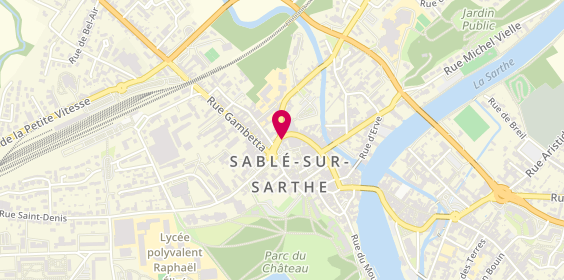 Plan de Cic, 12 Rue Carnot, 72300 Sablé-sur-Sarthe