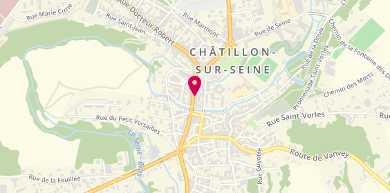 Plan de Cic, 17 Rue Ma de Lattre de Tassigny, 21400 Châtillon-sur-Seine