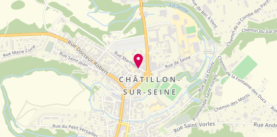 Plan de Crédit Mutuel, 5 Marmont, 21400 Châtillon-sur-Seine