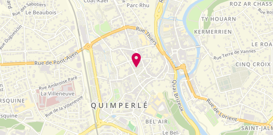 Plan de Ccm de QUIMPERLE, 29 place Saint-Michel, 29300 Quimperlé