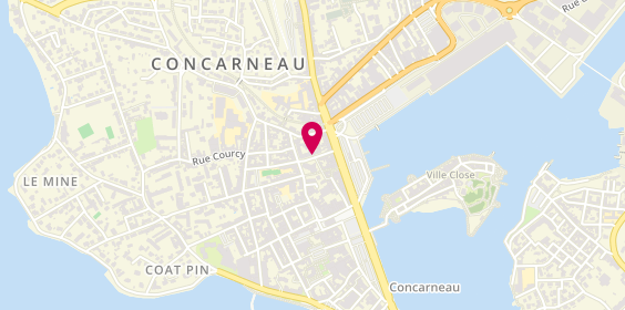 Plan de Sg, 10 Rue du Général Morvan, 29900 Concarneau