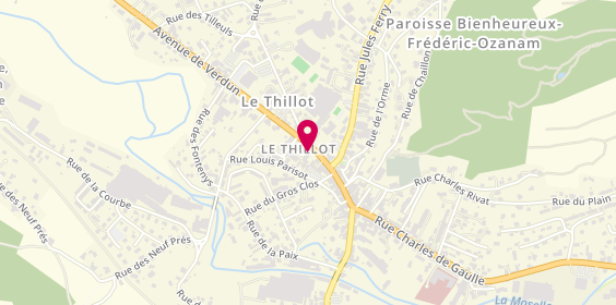 Plan de Ccm de la Haute Moselle, 5 Place Mal d'lattre de Tassigny, 88160 Le Thillot