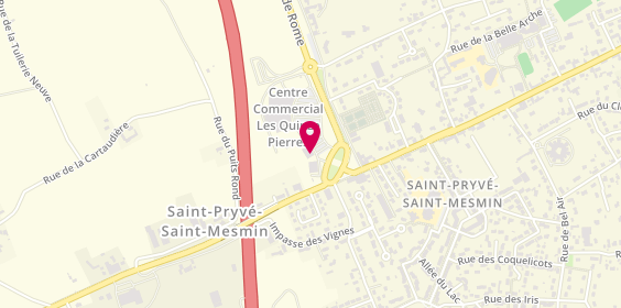 Plan de Crédit Mutuel, 5 avenue du Traité de Rome, 45750 Saint-Pryvé-Saint-Mesmin
