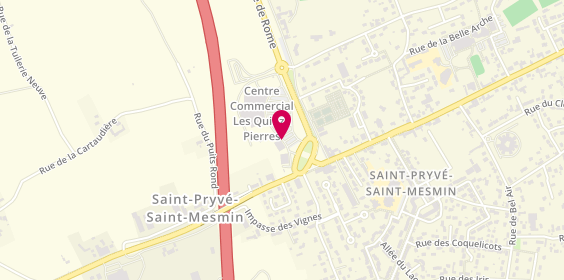 Plan de Credit Mutuel, 5 Avenue du Traite de Rome, 45750 Saint-Pryvé-Saint-Mesmin