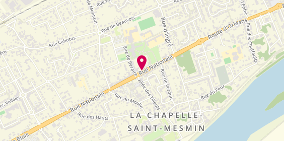 Plan de Cic, 20 Rue Nationale, 45380 La Chapelle-Saint-Mesmin