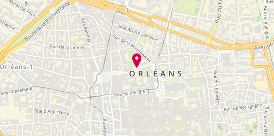 Plan de Agence Orleans-Escures, Agence Orleans Escures
5 Rue d'Escures, 45000 Orléans