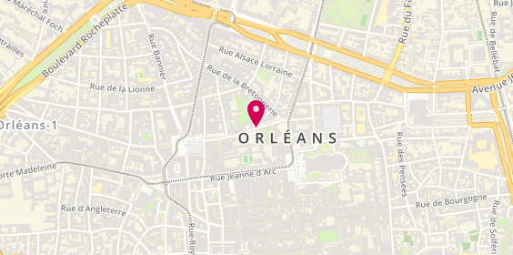 Plan de Agence Orleans-Escures, 3 Escures, 45000 Orléans