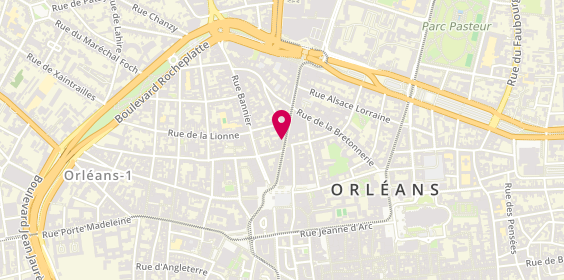 Plan de Orleans Rep, 15 Rue de la République, 45000 Orléans