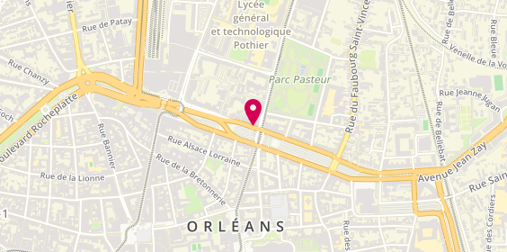 Plan de Etablissement Gts Orleans, 42 Boulevard Alexandre Martin, 45000 Orléans