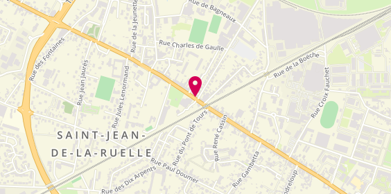 Plan de Crédit Mutuel, 50 Rue Charles Beauhaire, 45140 Saint-Jean-de-la-Ruelle