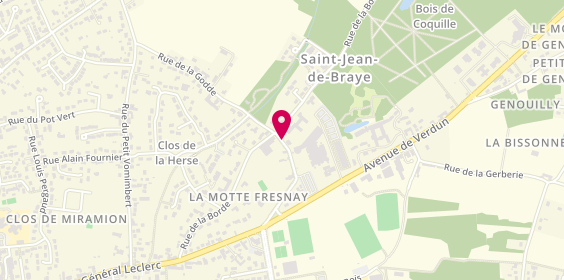 Plan de CRCAM Centre Loire, 26 Godde, 45800 Saint-Jean-de-Braye
