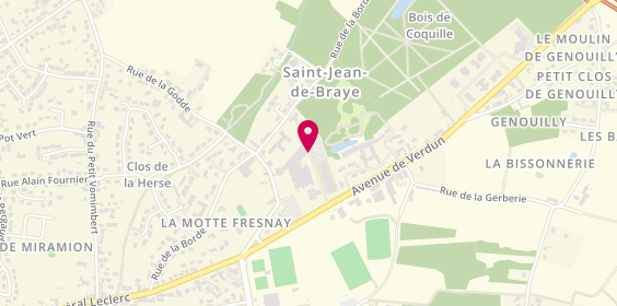 Plan de Cacl Er, 26 Rue de la Godde, 45800 Saint-Jean-de-Braye