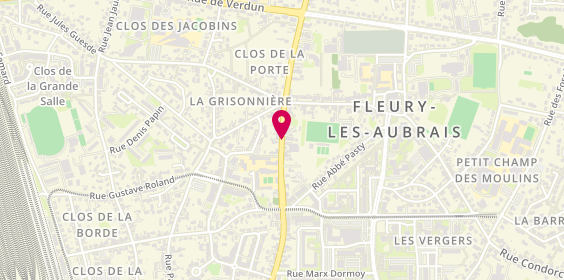 Plan de Groupama, 152 Marcelin Berthelot, 45400 Fleury-les-Aubrais