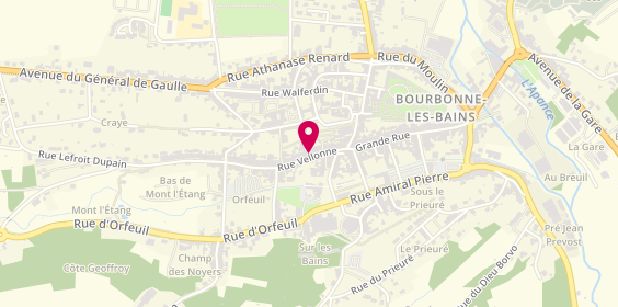 Plan de Crédit Agricole de Champagne-Bourgogne, 32 Rue Vellonne, 52400 Bourbonne-les-Bains