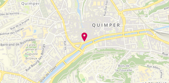 Plan de BNP Paribas - Quimper, 26 Rue du parc, 29000 Quimper