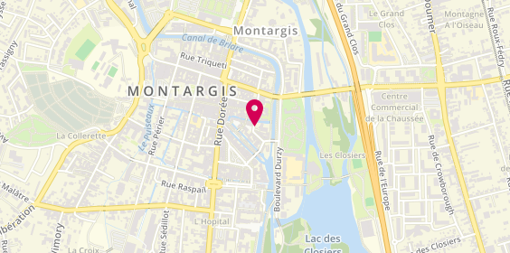 Plan de Montargis, 1 Place Jules Ferry, 45200 Montargis