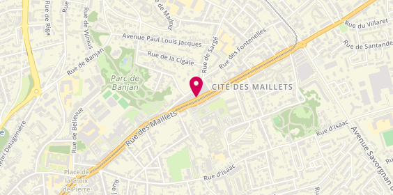 Plan de Caisse Locale de Credit Agricole Mutuel des Maillets, 147 Rue des Maillets, 72000 Le Mans