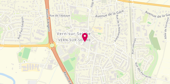 Plan de Crédit Mutuel, 5 place de la Mairie, 35770 Vern-sur-Seiche