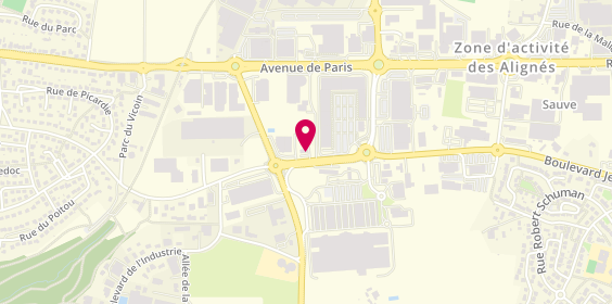 Plan de Caisse d'Epargne St Berthevin, 39 Boulevard Louis Armand, 53940 Saint-Berthevin