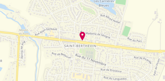 Plan de Crédit Mutuel, 28 avenue de la Libération, 53940 Saint-Berthevin