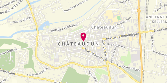 Plan de Credit Mutuel, 25 Place du 10 8 Octobre, 28200 Châteaudun