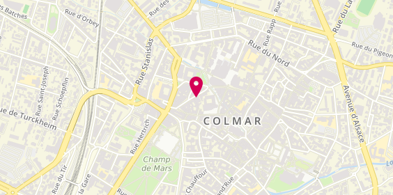 Plan de Sg, 17 Rue des Têtes, 68000 Colmar
