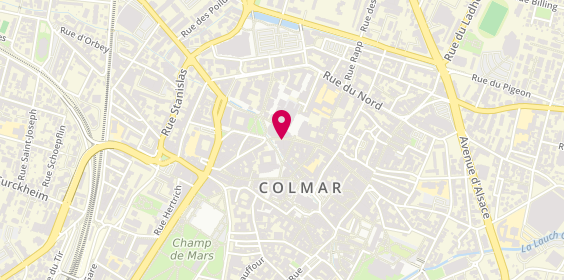 Plan de Hsbc - Agence Colmar, 51 Rue des Clefs, 68000 Colmar