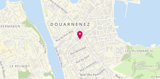 Plan de LCL Banque et assurance, 10 Rue Duguay Trouin, 29100 Douarnenez