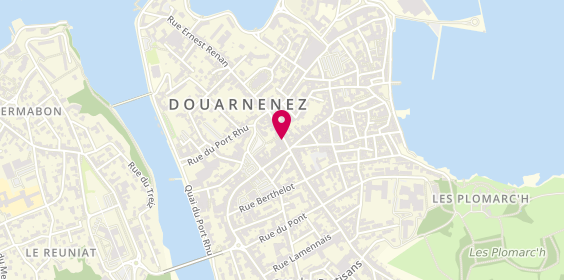 Plan de Crédit Mutuel de Bretagne DOUARNENEZ-TREBOUL, 4 Rue Jean Bart, 29100 Douarnenez