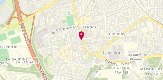 Plan de Caisse d'Epargne Bpl, 35 Rue Jules Lallemand, 35000 Rennes
