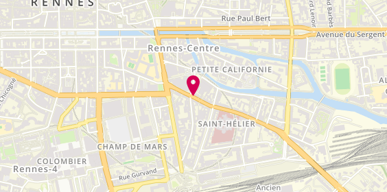 Plan de Agence Rennes Culture, 7 Rue Saint Helier, 35000 Rennes