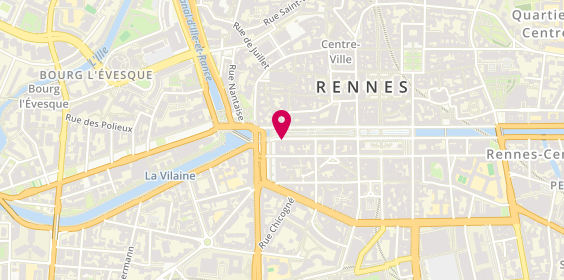 Plan de Attijariwafa Bank, 23 Quai Lamennais, 35000 Rennes
