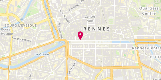 Plan de Bnp Paribas Lease Group, 18 Quai Duguay Trouin, 35000 Rennes
