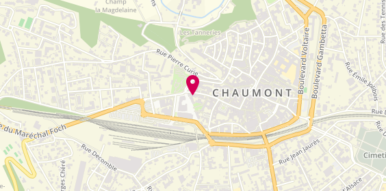Plan de BNP Paribas - Chaumont, 31 Rue de Verdun, 52000 Chaumont