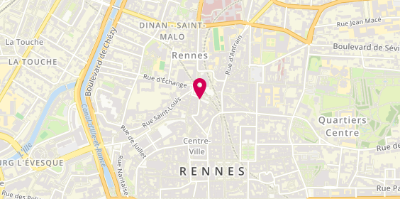 Plan de Cic, 14 place Sainte-Anne, 35000 Rennes