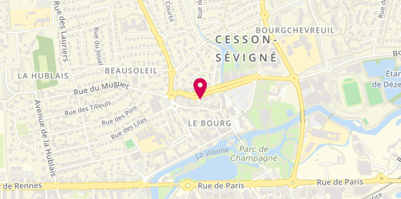 Plan de Banque Populaire, 5 Bis Mail de Bourgchevreuil, 35510 Cesson-Sévigné