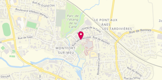 Plan de Banque Populaire, 25 Rue Saint-Nicolas, 35160 Montfort-sur-Meu