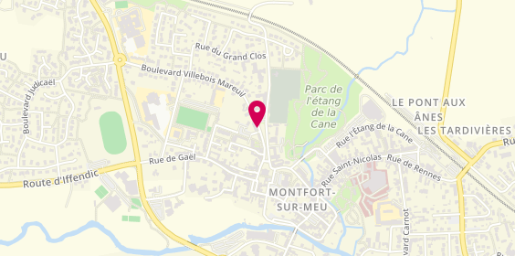 Plan de Crédit Agricole, 3 Boulevard Villebois Mareuil, 35160 Montfort-sur-Meu