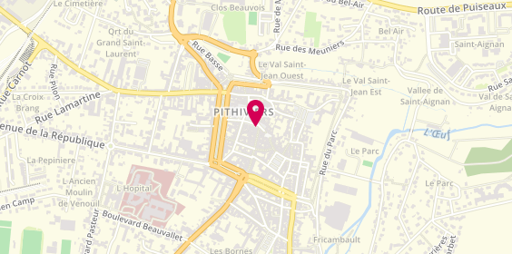 Plan de Caisse d'Epargne Pithiviers, 2 Rue de la Couronne, 45300 Pithiviers